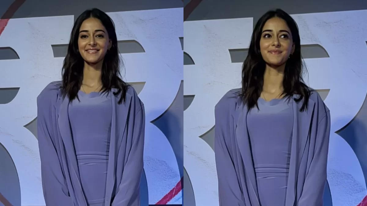 Ananya Panday Steals the Spotlight in Lilac Ensemble at Red Carpet