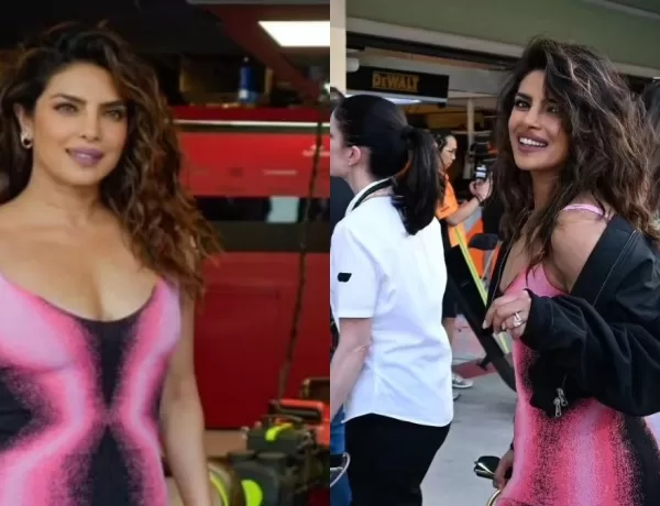 Priyanka Chopra Steals the Spotlight at Abu Dhabi F1 Grand Prix – Seen Chatting with Orlando Bloom and Posing with A-Listers!