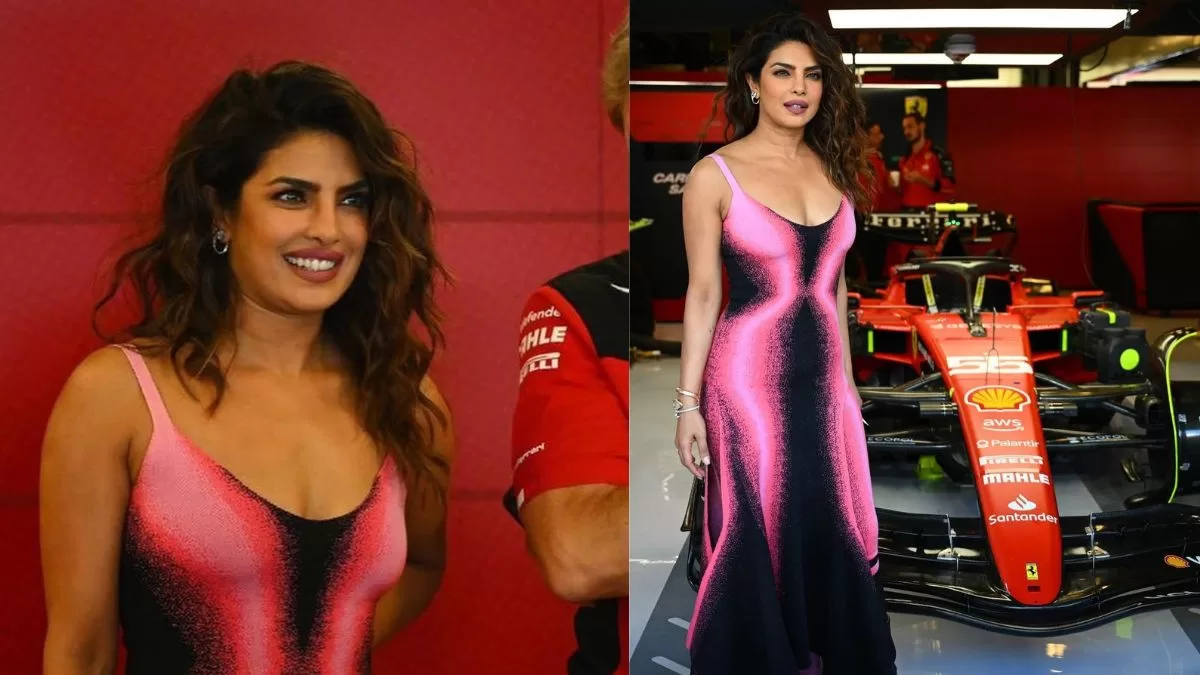 Priyanka Chopra Steals the Spotlight at Abu Dhabi F1 Grand Prix – Seen Chatting with Orlando Bloom and Posing with A-Listers!