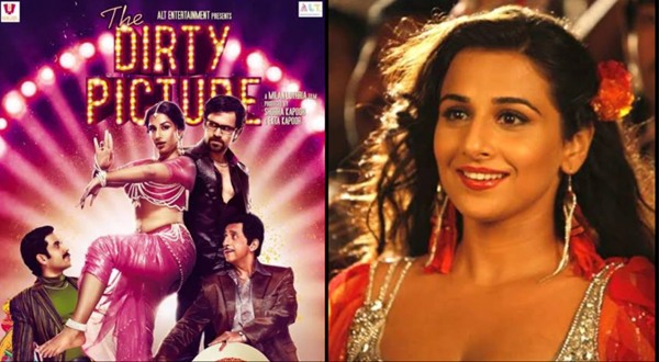 Vidya Balan as Silk Smitha in The Dirty Picture