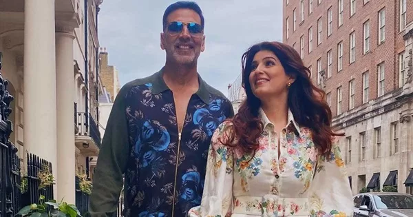 Akshay Kumar and Twinkle Khanna