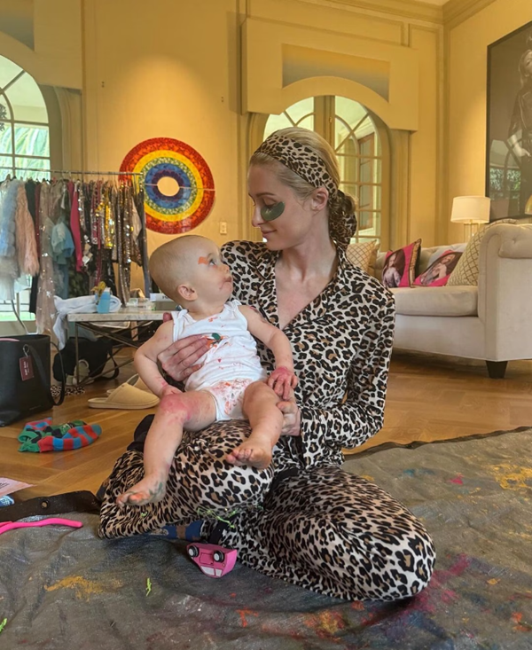 Paris Hilton celebrating Thanksgiving with son, Phoenix