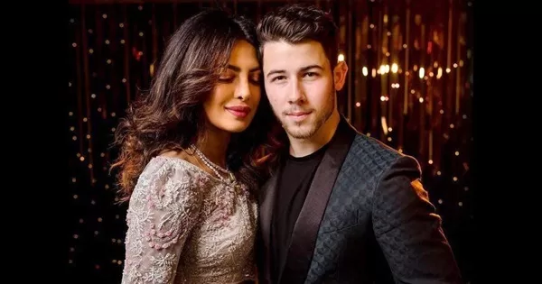 Priyanka Chopra Jonas with husband, Nick Jonas