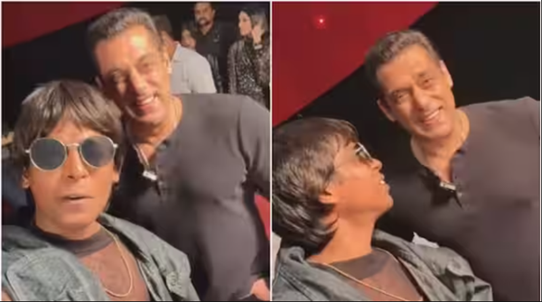 Salman Khan couldn't help but laugh at this fan's mimicry