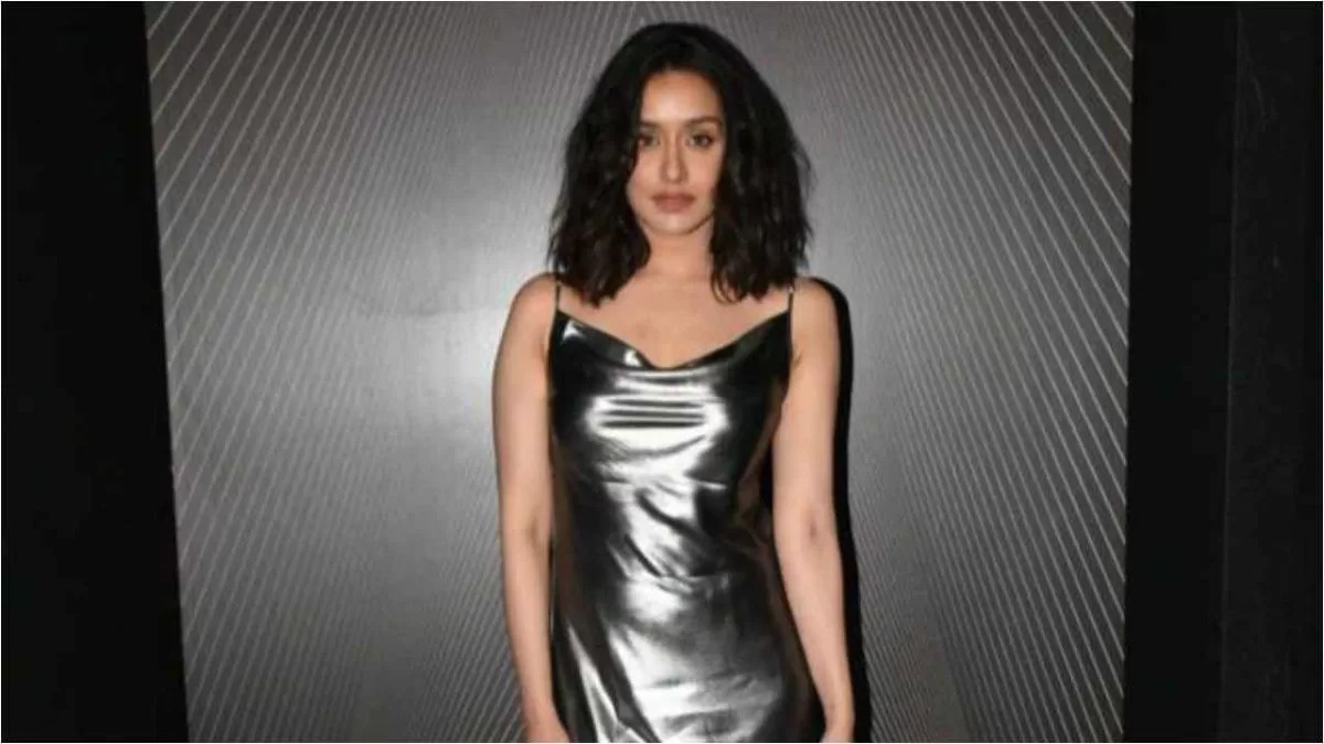 Shraddha Kapoor's Silver Cowl-Neck Dress Sets a New Style Standard