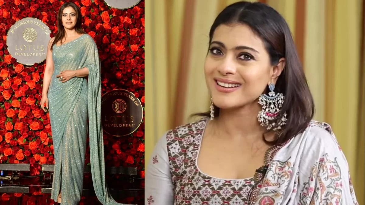 Kajol Slays in Mint Green Sequined Saree, Steals the Spotlight at Anand Pandit's 60th Birthday Bash - Bollywood Royalty in Full Glam Mode!
