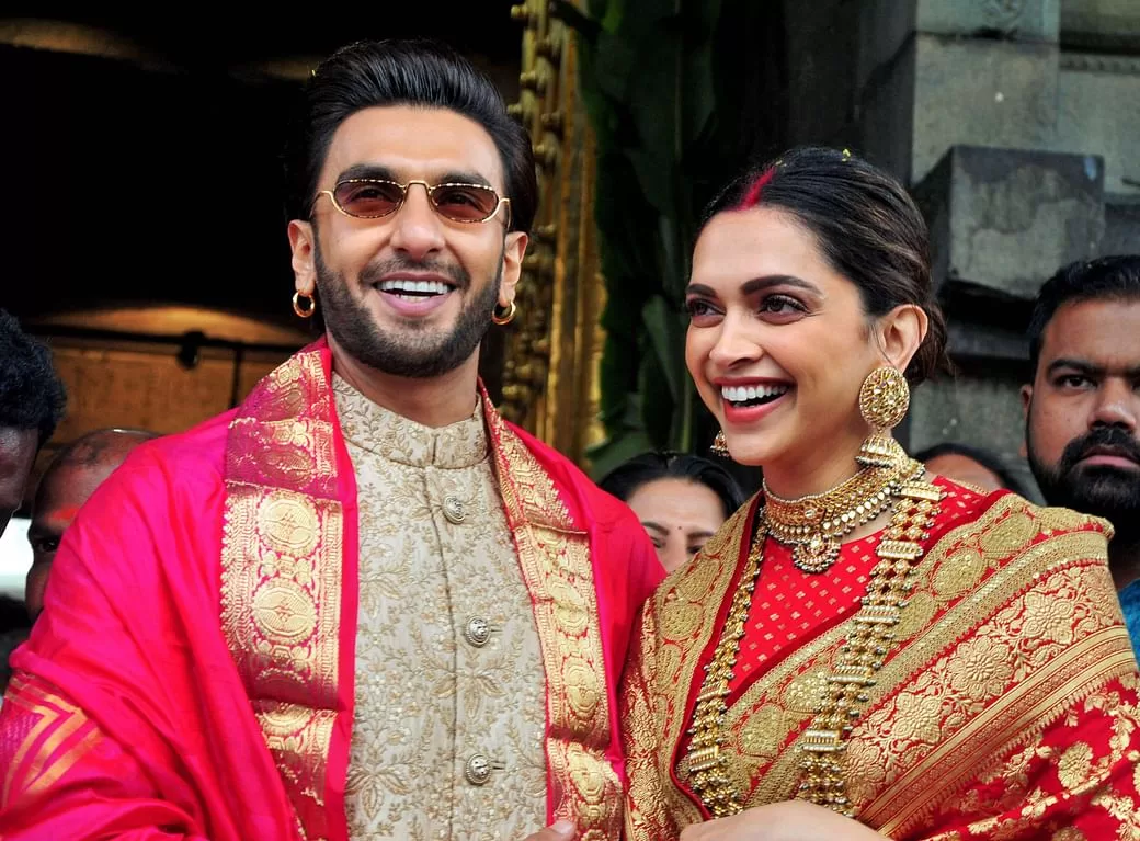 Ranveer Singh and Deepika Padukone 