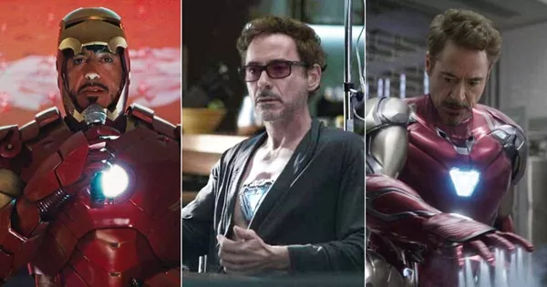 Robert Downey Jr. played Iron Man for 9 MCU films