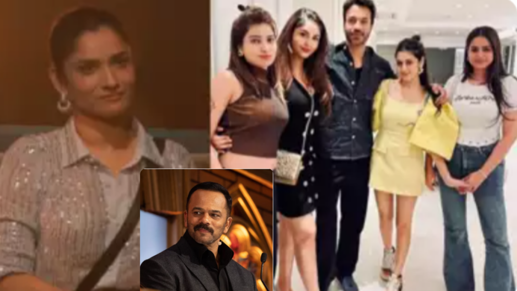 Rohit shetty spills the beans on vicky jain's post eviction party to Ankita Lokhande