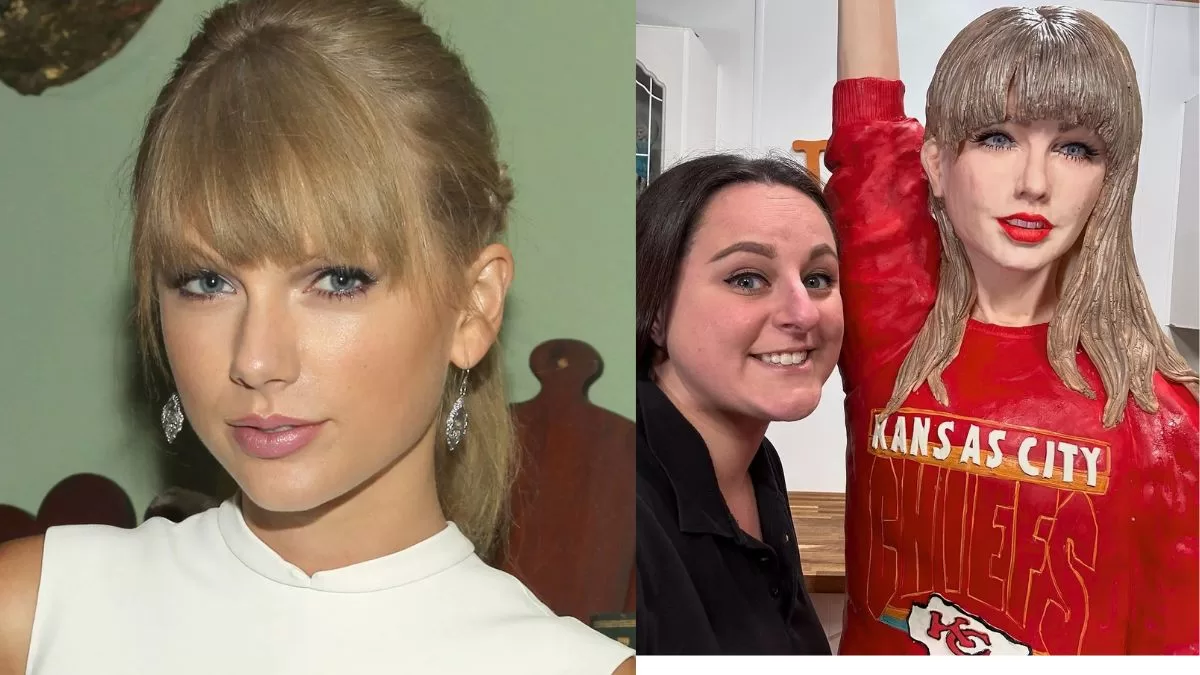 Life-Size Taylor Swift Cake Takes Social Media by Storm Ahead of Super Bowl LVIII, Crafted by UK Baker