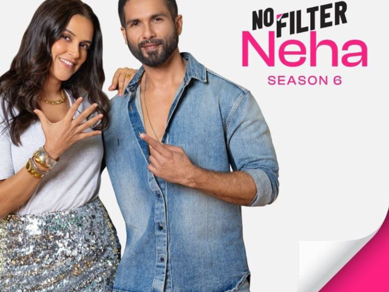 No filter Neha chat show Neha Dhupia Shaihd Kapoor