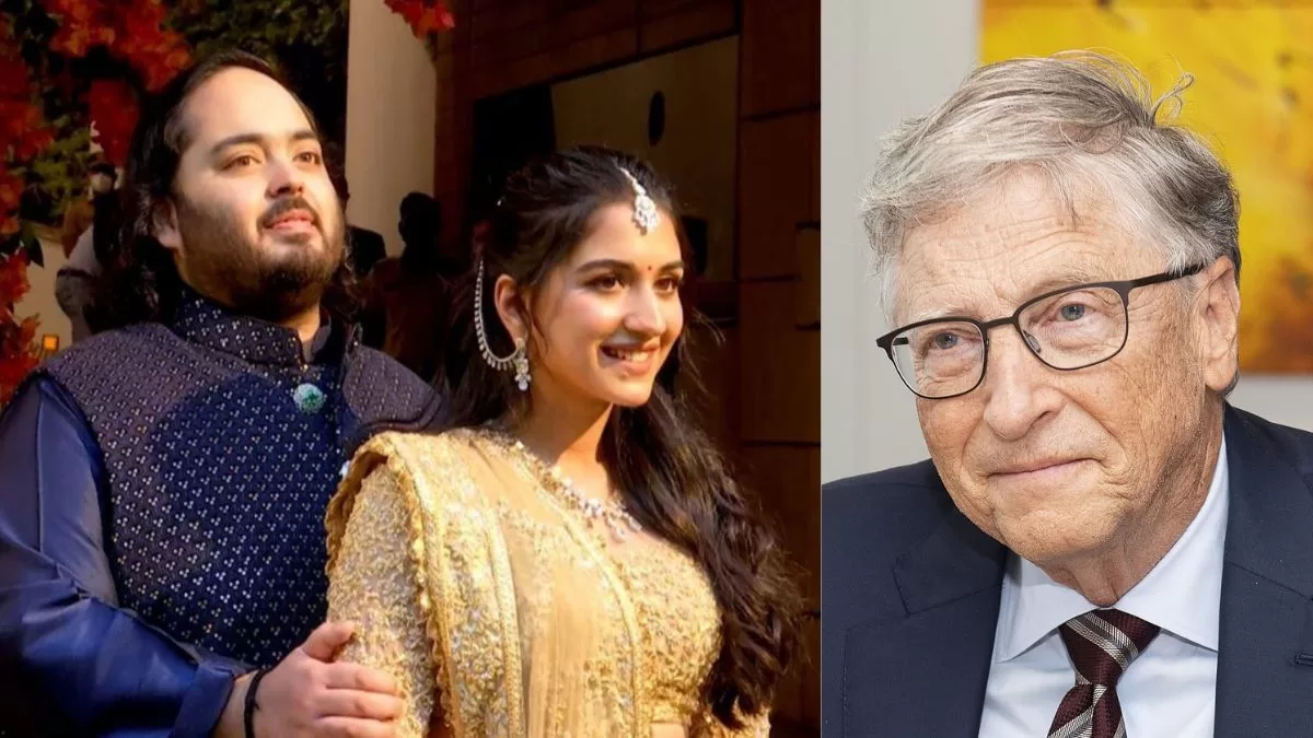 Anant Ambani-Radhika Merchant Pre Wedding: Bill Gates Says "I'm Going To Start At The Top..."