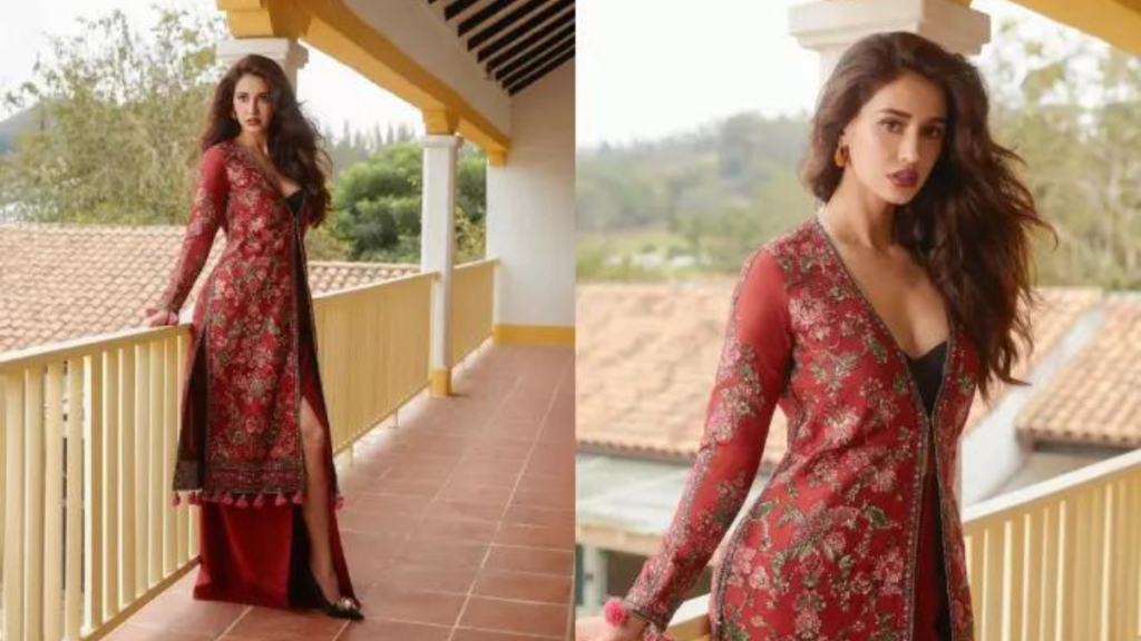 Disha Patani Rocks Pakistani Lawn Collection, But Sparks Debate!