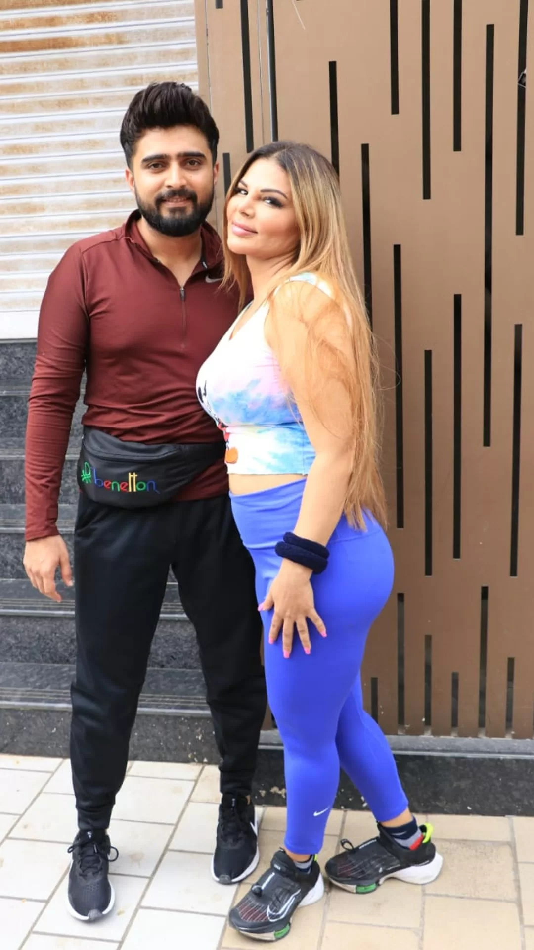 Rakhi Sawant and Adil Durrani 