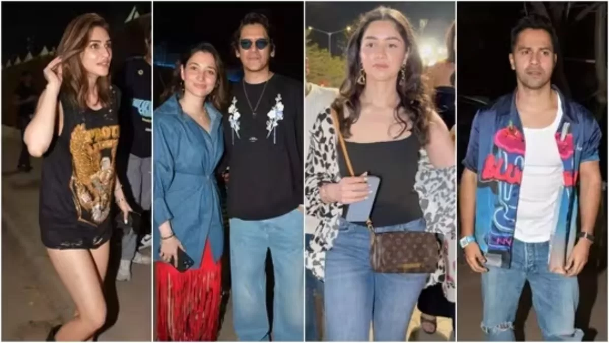 From Tamannaah Bhatia to Varun Dhawan: Glamour Galore as Celebrities Grace Diljit Dosanjh's Mumbai Concert!
