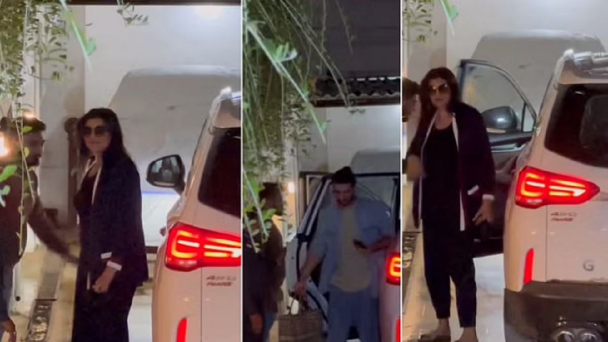 Sushmita Sen Once Again Spotted With Rumoured Boyfriend Rohman Shawl In Mumbai, Pictures Inside