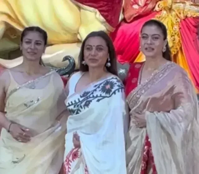 Tanishaa, Rani Mukerji and Kajol