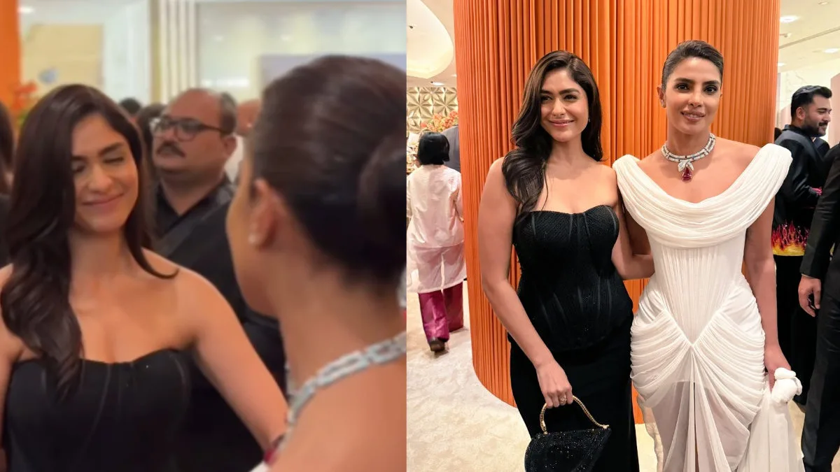 Mrunal hugged Priyanka