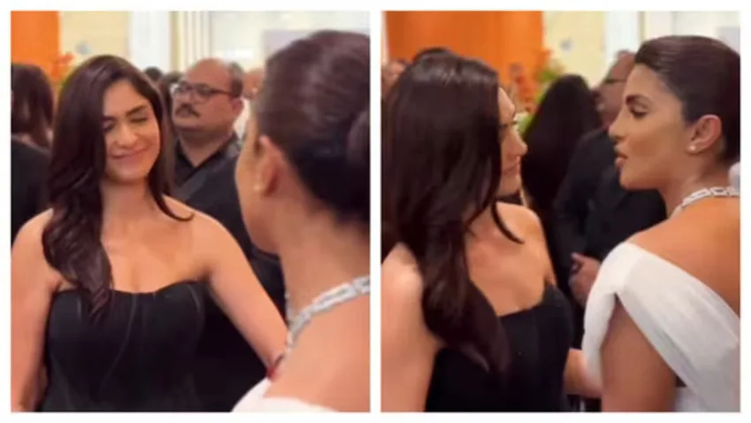Mrunal gets emotional after meeting Priyanka Chopra