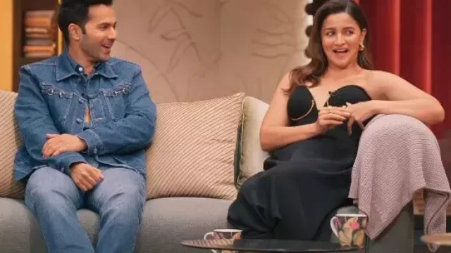 Alia and Varun at Too Much Show