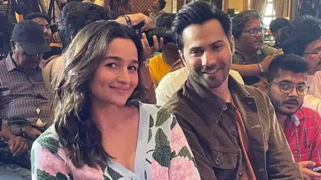 Bollywood actors Alia and Varun