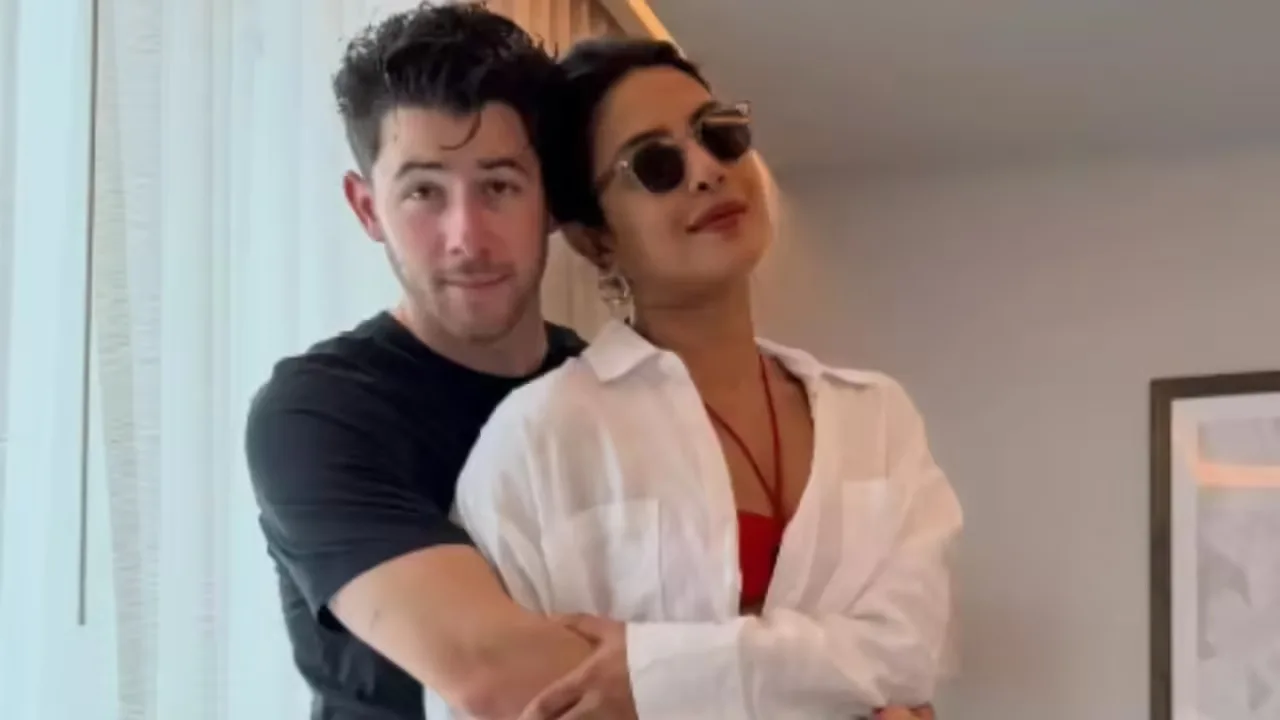 Priyanka and Nick Jonas