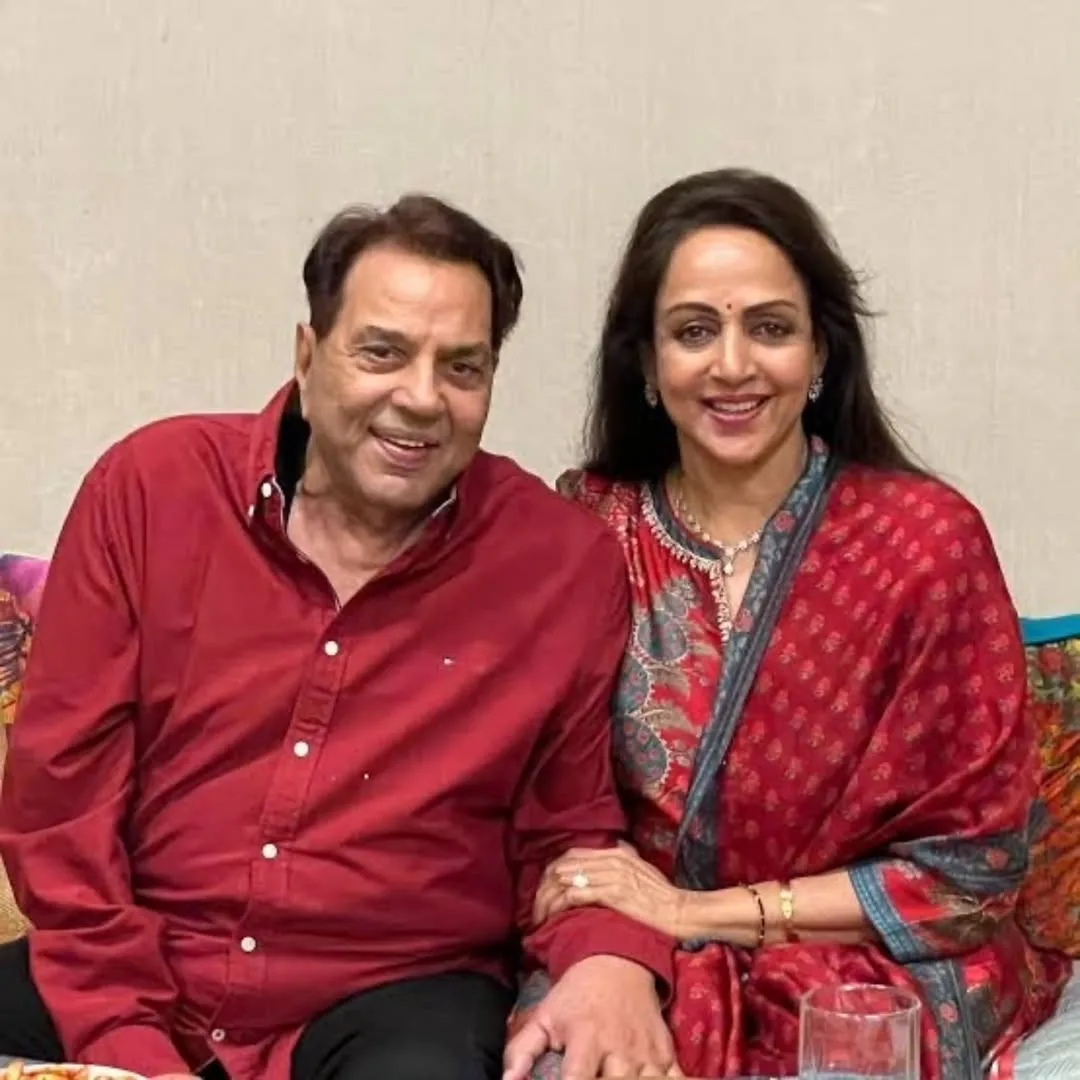Dharmendra and Hema Malini