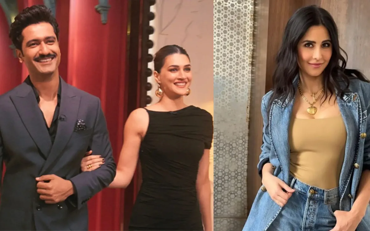 Vicky Kaushal and Kirti Sanon