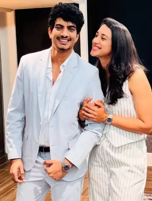 Smriti Mandhana with Palash Muchhal