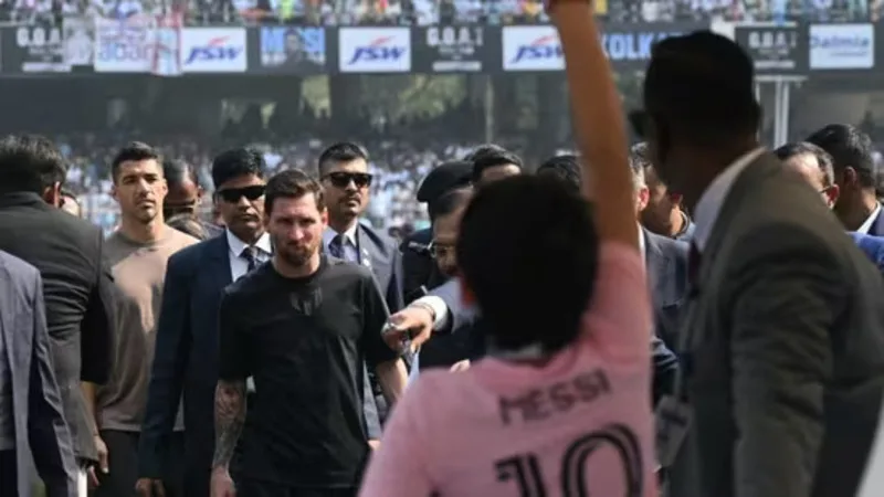Messi visit at Kolkata