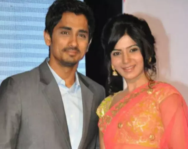 Samantha and ex bf Sidhharth