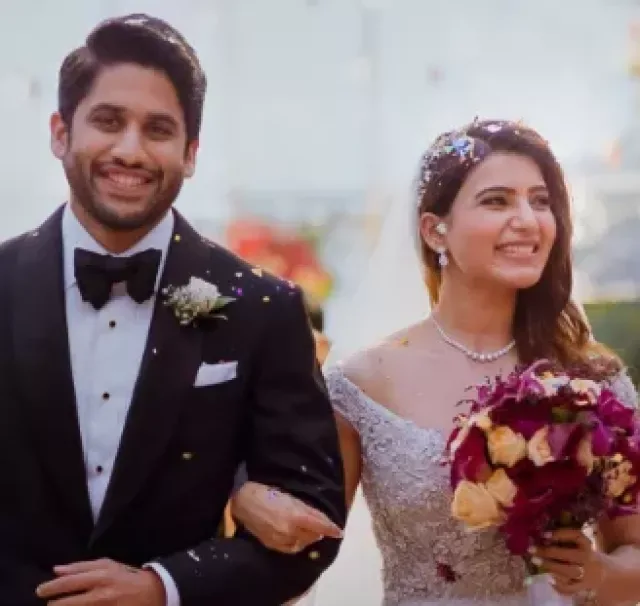 Samantha with ex husband Naga