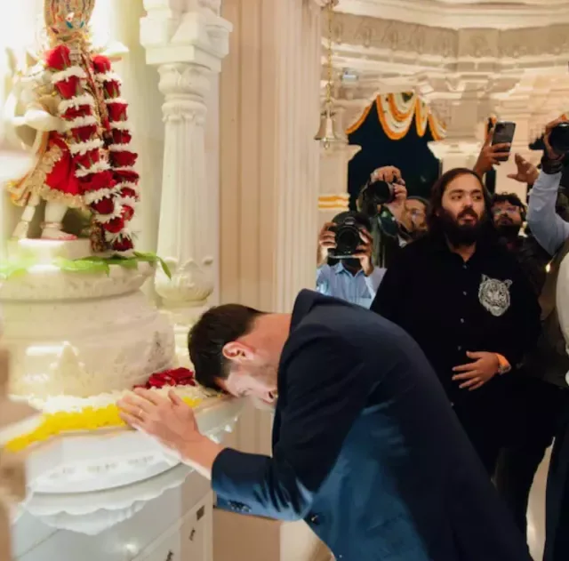 Lionel Messi's visit Vantara