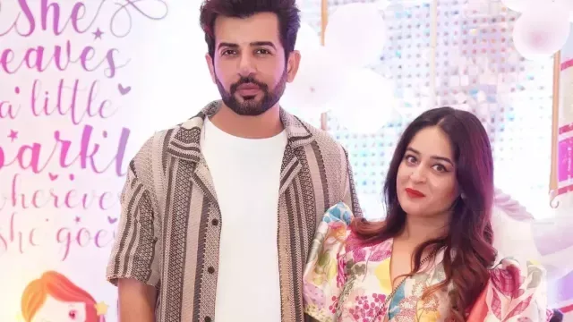Jay Bhanushali and Mahhii Vij