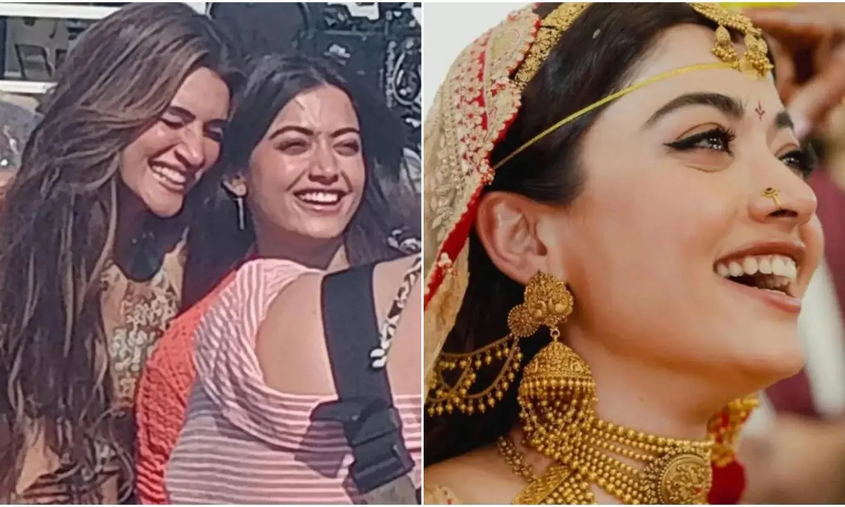 Kriti Sanon and Rashmika