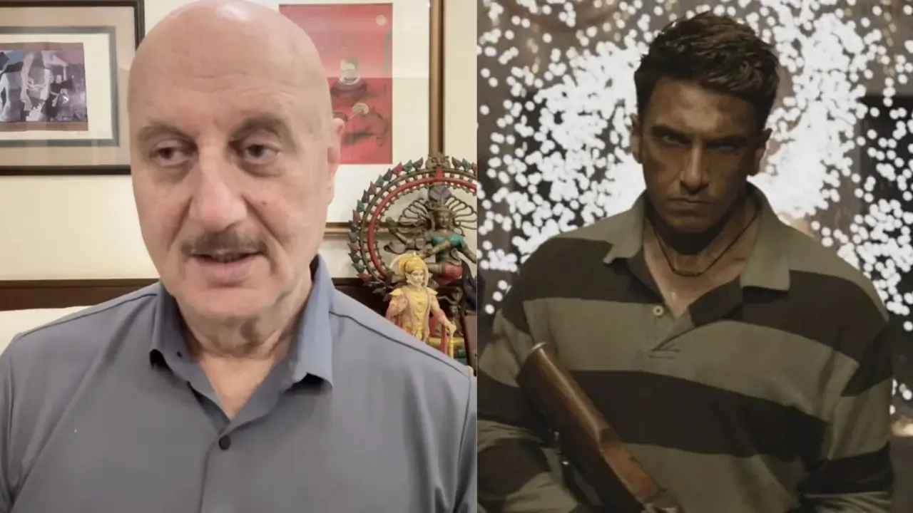 Anupam Kher and Ranveer Singh
