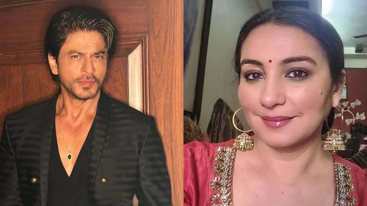 SRK and Divya Dutta