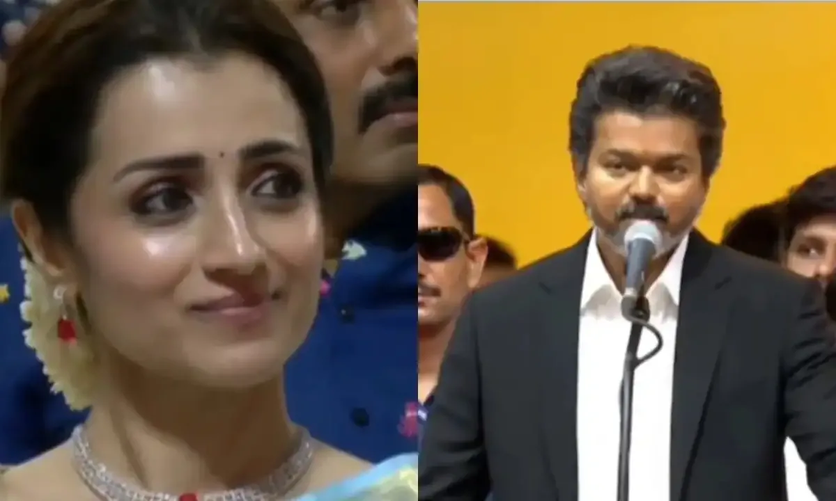 Trisha Krishnan Gets Emotional