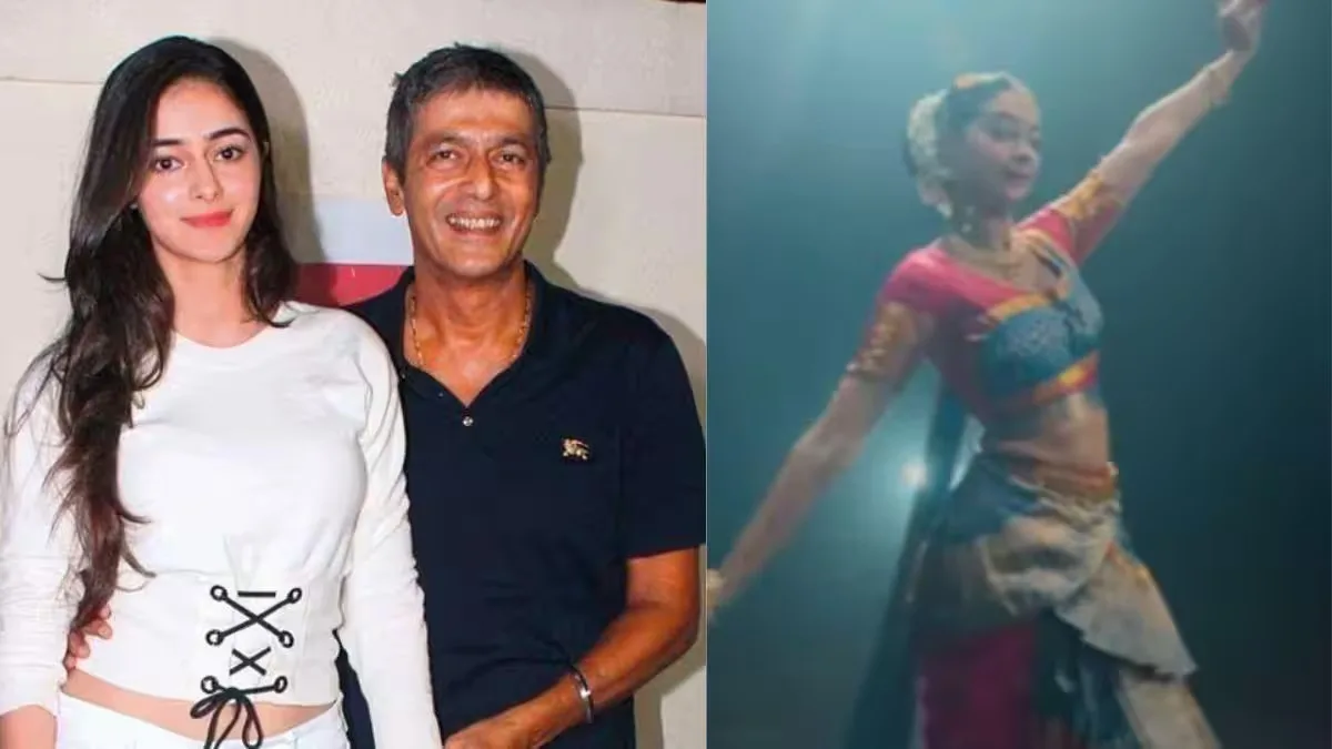 Chunky Panday and Ananya Panday