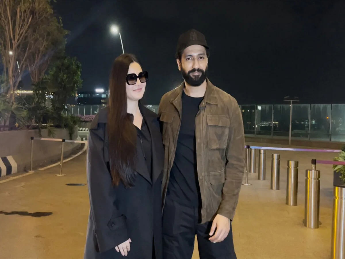 Vicky and Katrina first appearance after birth of Vihaan