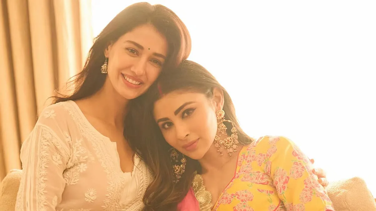 Mouni and Disha
