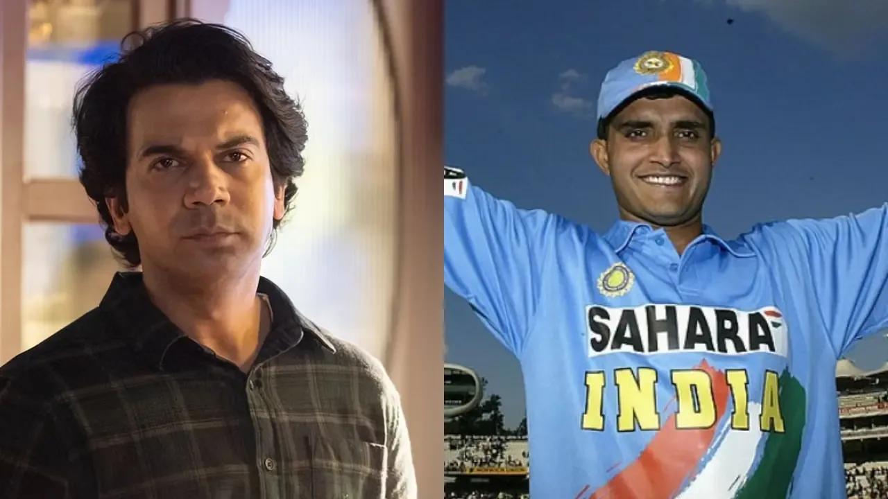 Rajukummar Rao as Sourav Ganguly