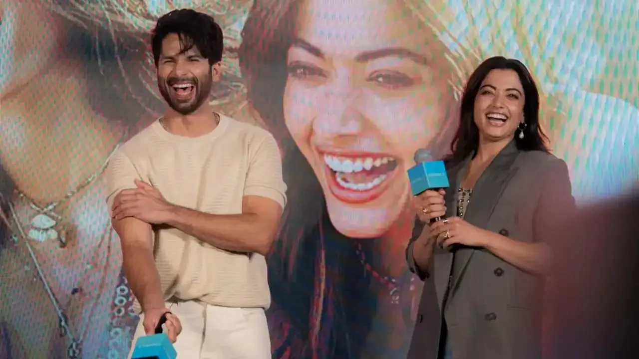 Rashmika with Shahid
