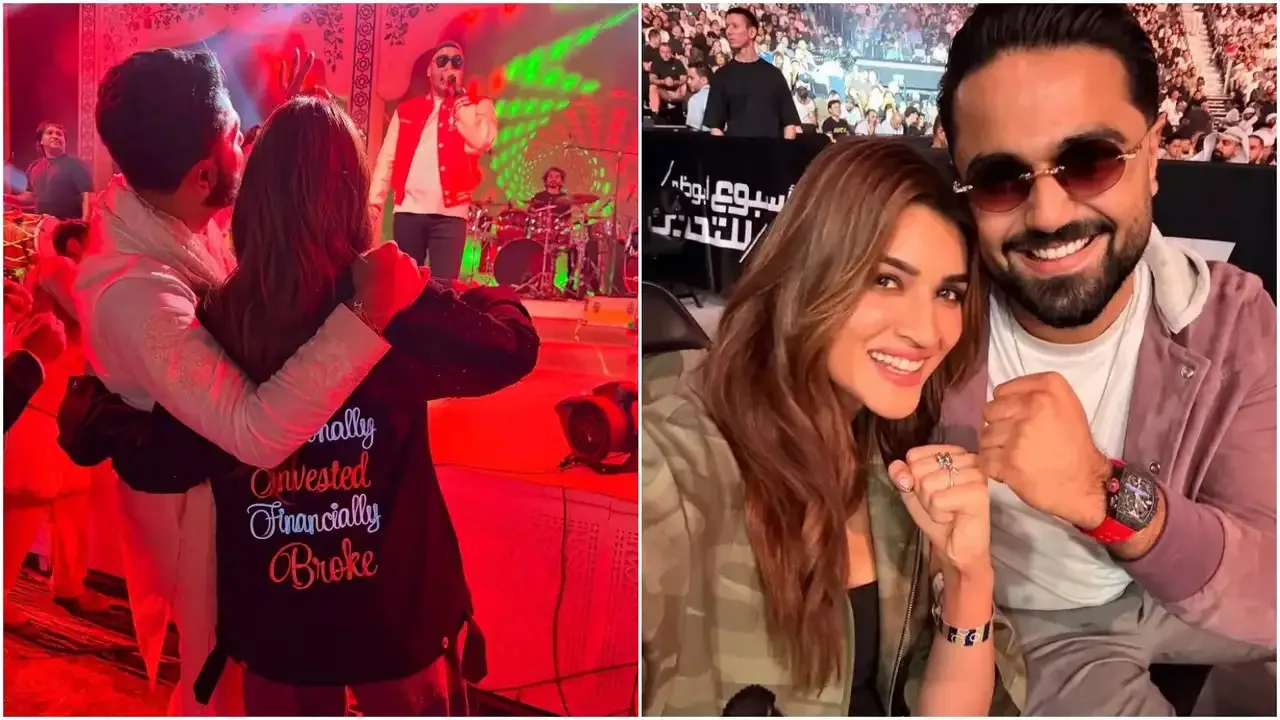 Kriti with bf Kabir