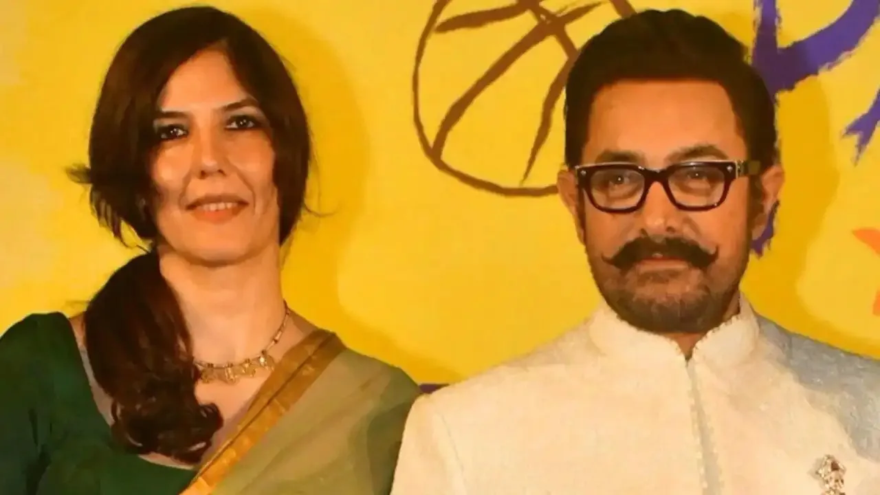 Aamir Khan and Gauri Spratt