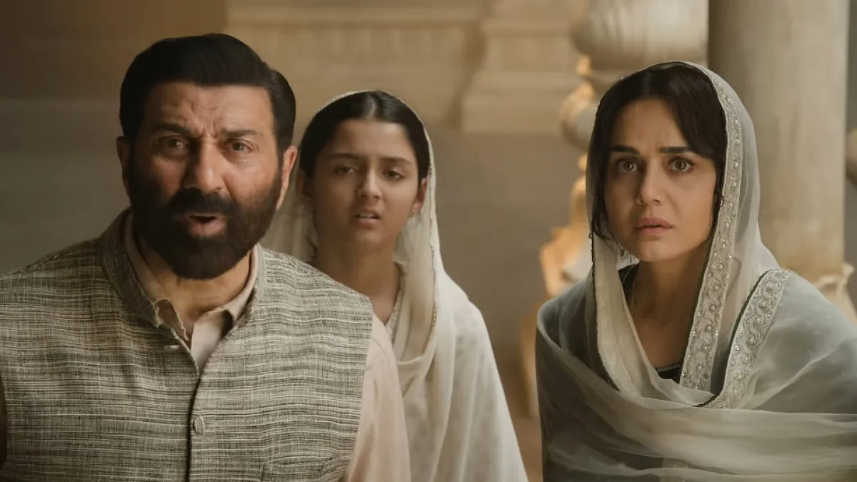 Sunny Deol, Preity Zinta and Shabana Azmi