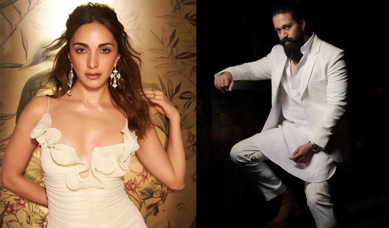Kiara Advani with Yash
