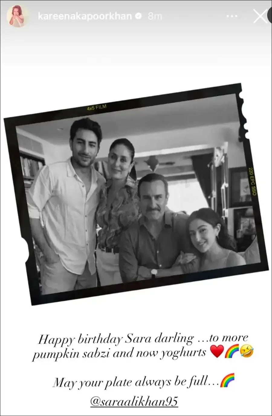 Sara Ali Khan's 31st birthday