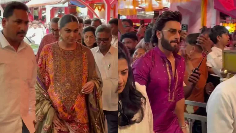 Ranveer singh with Deepika