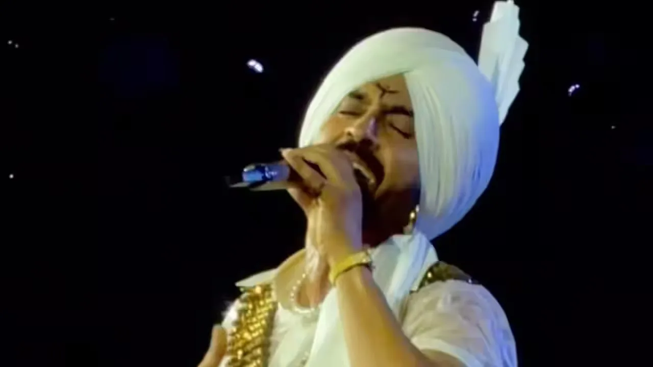 Diljit music concert pic